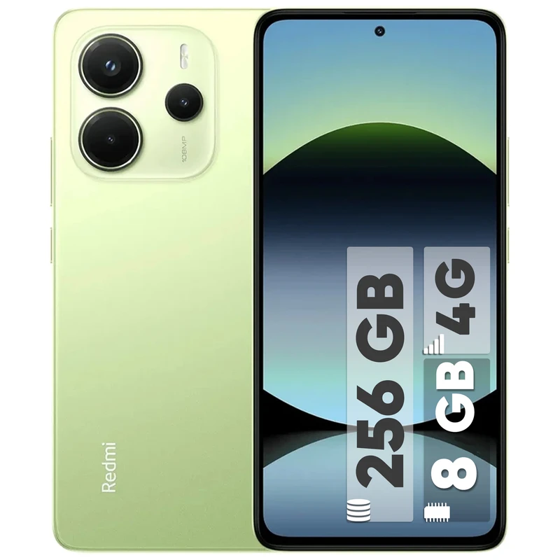 گوشی موبایل شیائومی مدل Redmi Note 14 4G دو سیم کارت ظرفیت 256 گیگابایت و رم 8 گیگابایت - گلوبال