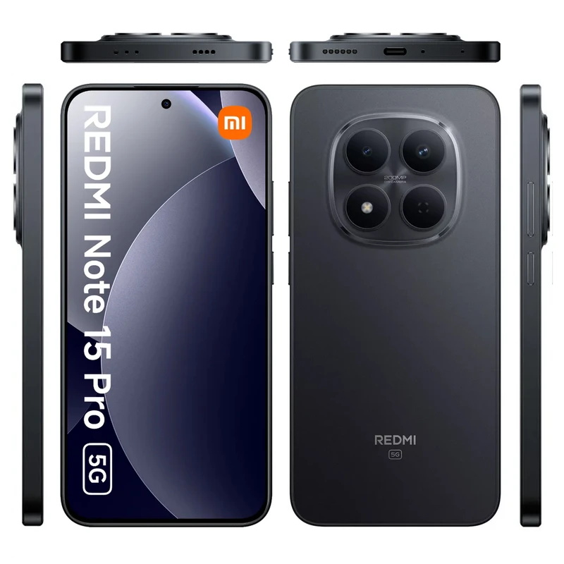 گوشی موبایل شیائومی مدل Redmi Note 15 Pro 5G دو سیم کارت ظرفیت 256 گیگابایت و رم 8 گیگابایت - گلوبال